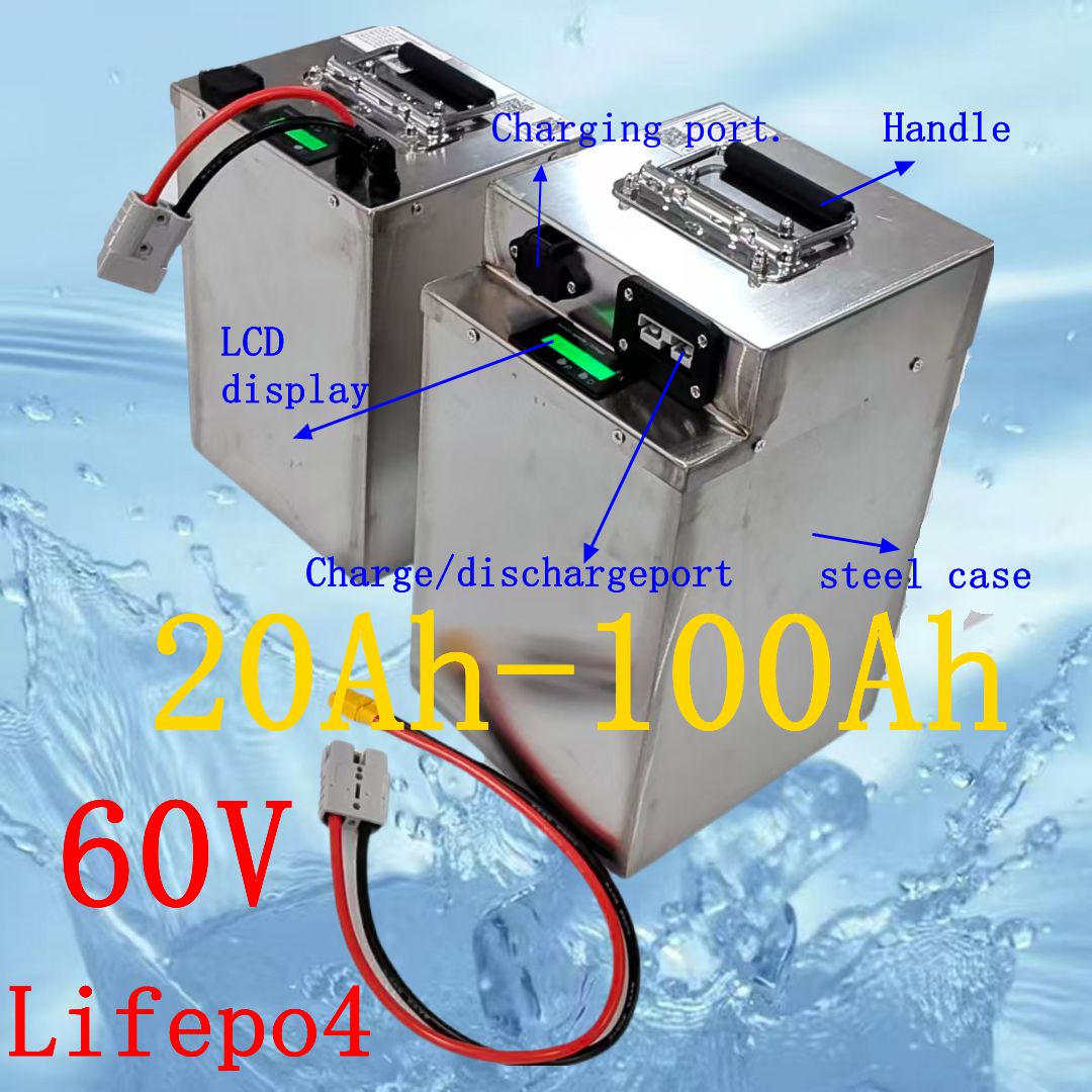 72V 40Ah Lifepo4 Battery Pack - Batteria al Litio Ferro Fosfato LIFEPO4