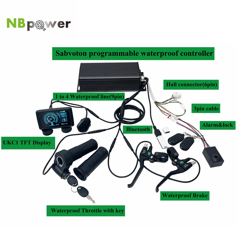 72V 100A Sabvoton Controller - Controller programmabile Sabvoton SVMC 72V 80A