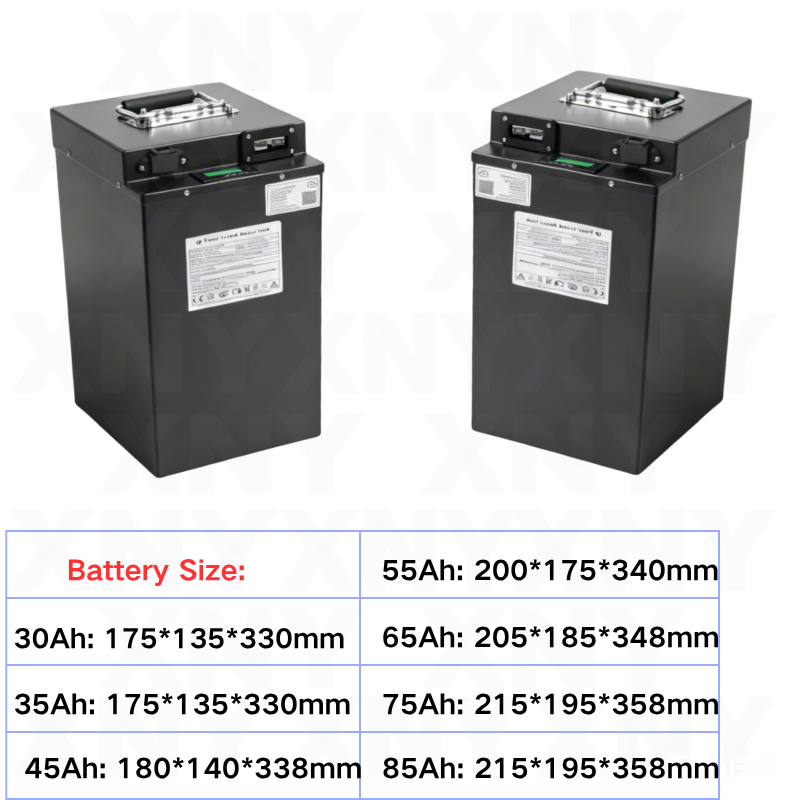 Batteria agli ioni di litio da - 72V 40Ah Lifepo4 Battery Pack recensione e prezzo